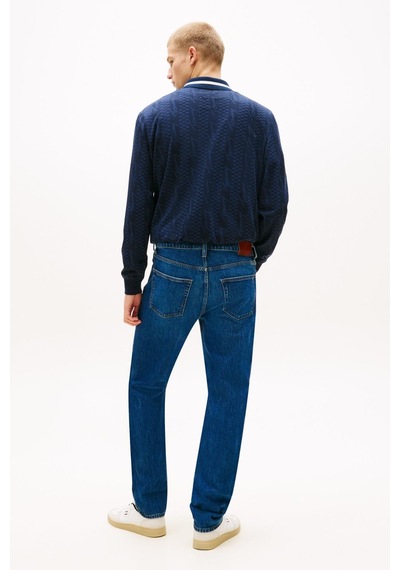 Tommy Hilfiger Erkek Arlo Slim Bı0152 Denim Dark Jean-13674 Koyu Mavi