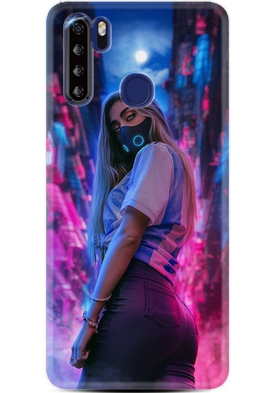 Reeder P13 Blue Max Kılıf Boyun Askılı Mask Girl 1659