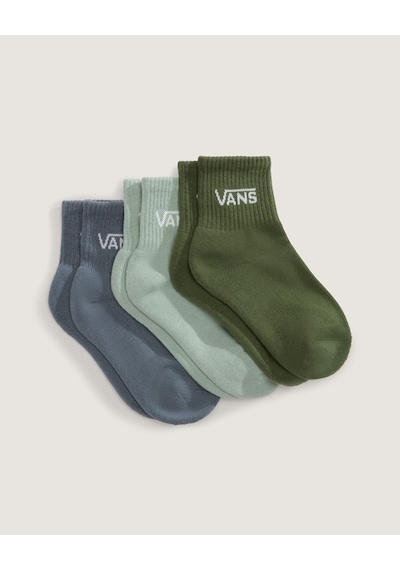 Vans Classic Half Crew Çorap - 3 Çift Karışık