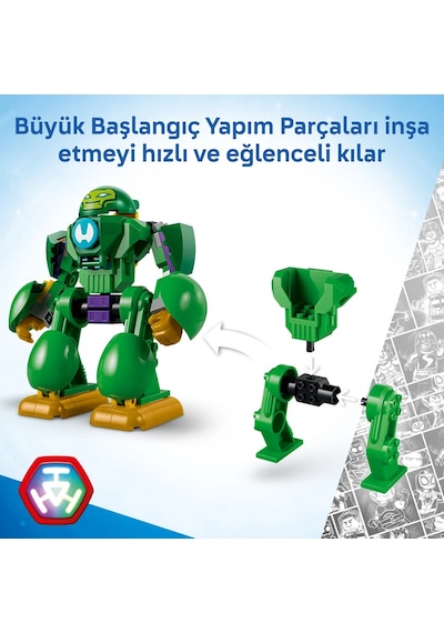 LEGO® ǀ Marvel Loki - Iron Man Takımına Karşı 11211 - 4+ için Minifigür İçeren Oyuncak Yapım Seti (204 Parça)