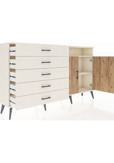Arges Konsol 2 Raflı 5 Çekmeceli 2 Kapaklı 176x30x99 Aytaşı-çam/a Aytaşı-çam/aytaşı Arges Konsol 2 Raflı 5 Çekmeceli 2 Kapaklı 176x30x99 Aytaşı-çam/a Aytaşı-çam/aytaşı