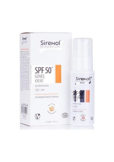 Natural Cadı Fındığı Spf50 Güneş Kremi Mineral Filtre 60 Ml