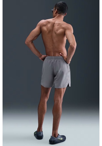 Nike Swim Breaker Erkek Deniz Şortu Gri