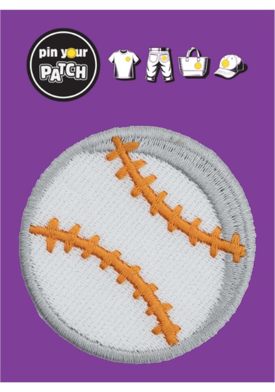Pin Your Patch Ütü İle Yapışan Yama Patch 7047 Beyzbol Topu Çok Renkli