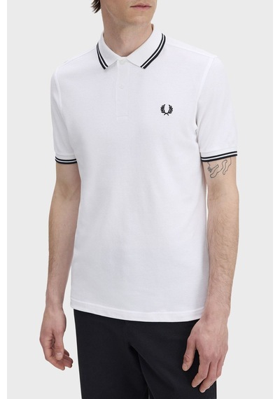 Erkek Polo Yaka T-shirt Beyaz