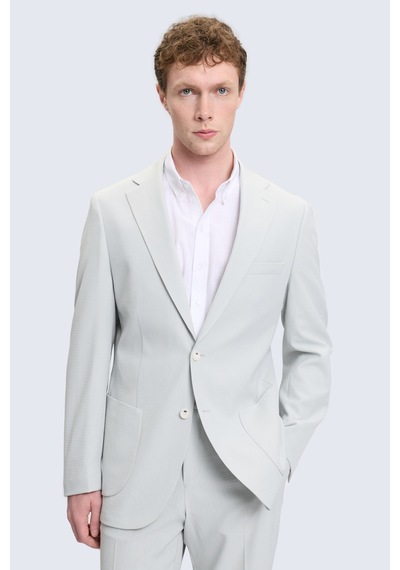 Hatemoğlu Yeşil Slim Fit Mono Yaka Casual Takım Elbise