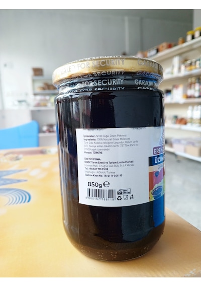Erenzadegiler Üzüm Pekmezi 850 G Doğal Katkısız Geleneksel Pekmez