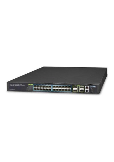 Planet Pl-xgs-6350-24x4c 24 Port 10gbase-sr/lr 4 Port 100g Qsfp28 1 Port Gigabit L3 Yönetilebilir Switch