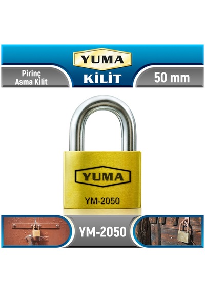 50 Mm Pirinç Asma Kilit Ym-2050