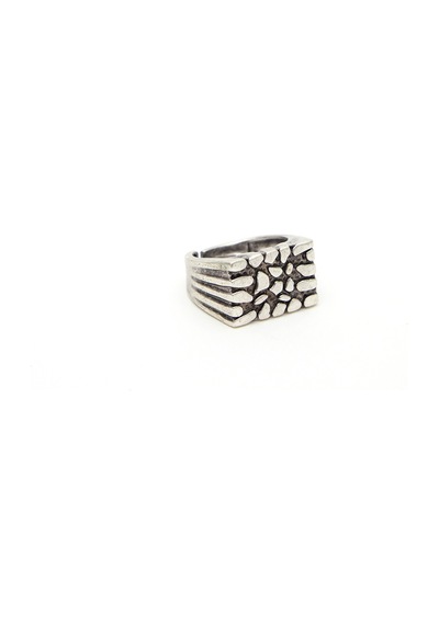 Stone Mat Kaplamalı Yüzük Gümüş Ss26yzk00031-472