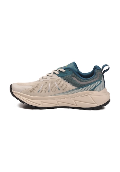 Slazenger Beyaz Yeşil Fileli Hafif Esnek Erkek Spor Ayakkabı Warren M Beyaz-yeşil