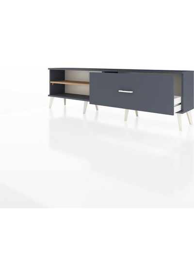 Arges Tv Ünitesi Tek Raflı Tek Çekmeceli 176x30x51 Antrasit-çam/antrasit Atlas Çam/antrasıt Arges Tv Ünitesi Tek Raflı Tek Çekmeceli 176x30x51 Antrasit-çam/antrasit Atlas Çam/antrasıt