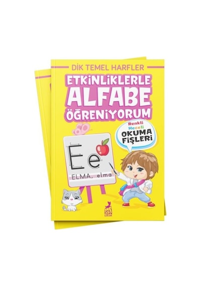 Etkinliklerle Alfabe Öğreniyorum - Yqbx-772321