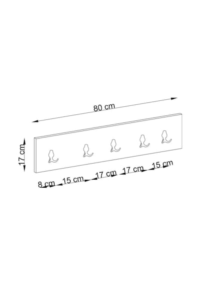 Decormet 5li Askılık Beyaz Diğer