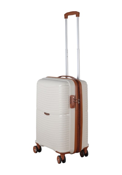Mçs Polipropilen 2'li Valiz Seti Kabin & Makyaj V379 Kemik/kahverengi