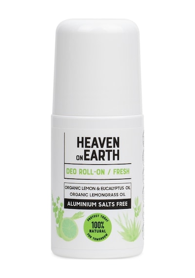 Heaven on Earth  Vegan Organik Aluminyum Tuzları İçermeyen Deo Roll-On Fresh 50 ML