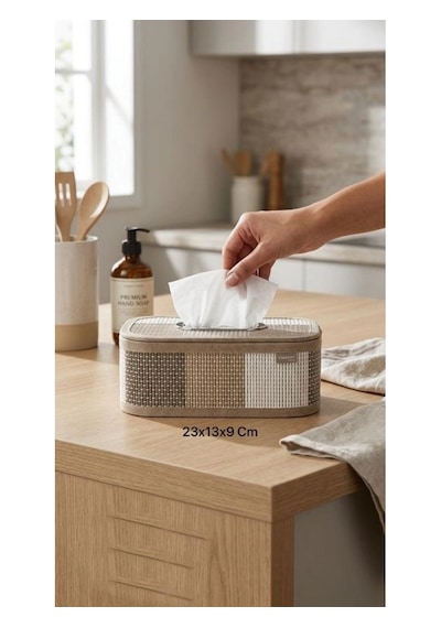 Cooker Peçete Sepeti 23x13x9 Cm Çok Renkli