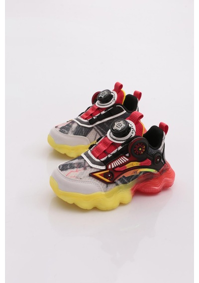 Marco Kids 12-26y1214 Çocuk Patik Işıklı Spor Ayakkabı Sarı