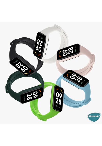 Microsonic Xiaomi Redmi Smart Band 2 Kordon, Silicone Sport Band