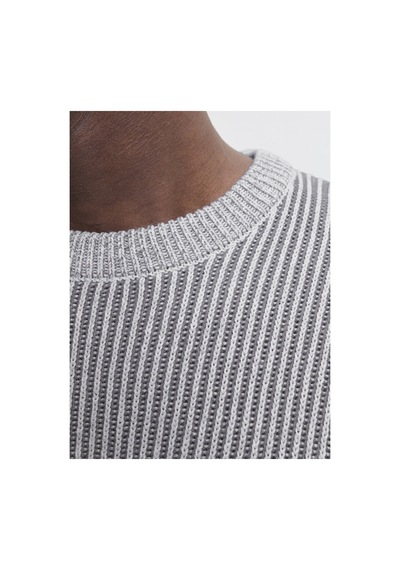 Jack & Jones Jjedover Knıt Crew Neck Sn Gri