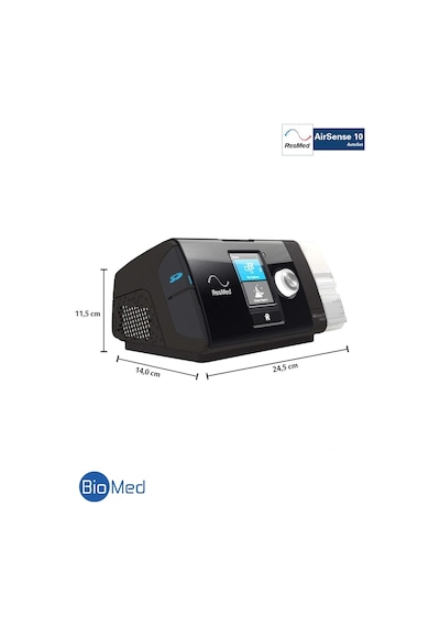 Resmed Airsense 10 Autoset + Humidair Nemlendirici + Airfit P10
