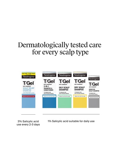 T/gel 2-in-1 Anti-dandruff Şampuan 250 Ml