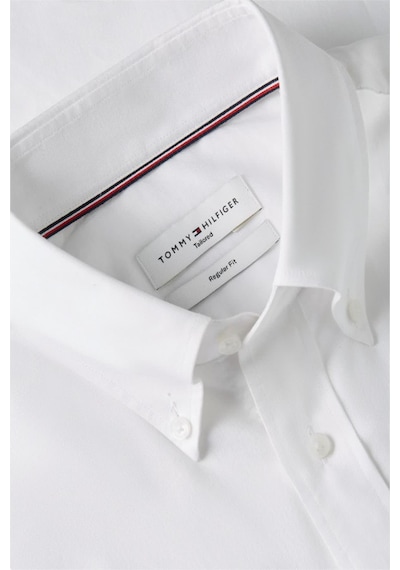 Tommy Hilfiger Cl Oxford Solıd Shırt Erkek Beyaz Gömlek - Mw0mw42936