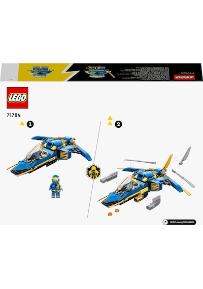 LEGO® Nınjago 71784 Jay’in Yıldırım Jeti Evo 146 Parça