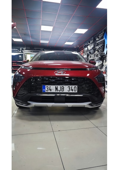 Hyundai Bayon Ön Tampon Koruma Difüzörü Plastik