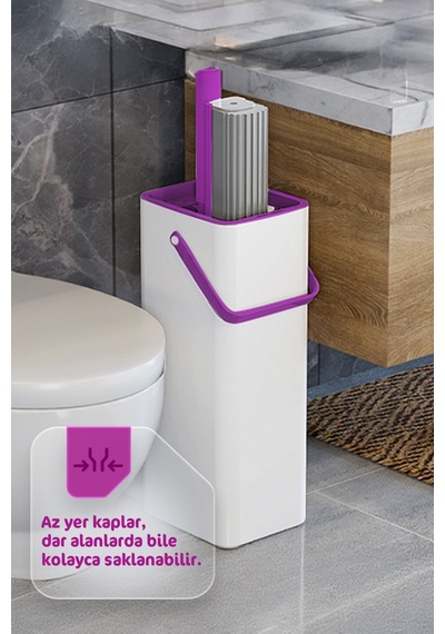 Aqua Mop Temizlik Seti + 3 Adet Yedek Mop Avantaj Paketi