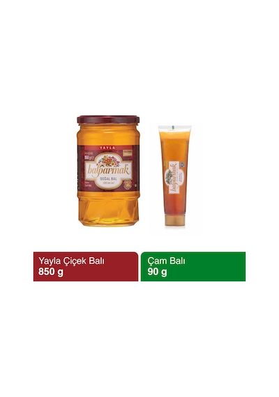 Balparmak Yayla Çiçek Balı 850 G + Çam Balı Tüp 90 G