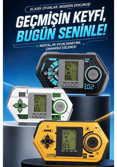 Oyun Kolu Atari Joystick Tetris Gameboy Gc015 Siyah