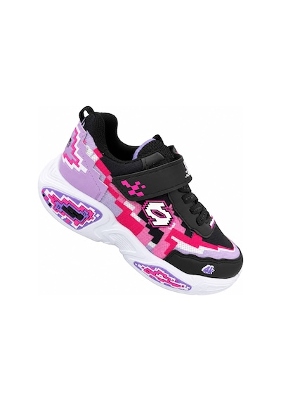 Papucumun Dünyası Çocuk Cırt Bantlı Kalın Tabanlı Piksel 3d Desenli Craft Tarzı Sneaker Pembe Papucumun Dünyası Çocuk Cırt Bantlı Kalın Tabanlı Piksel 3d Desenli Craft Tarzı Sneaker Pembe