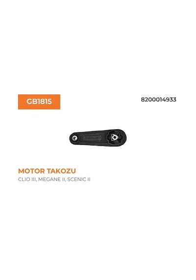 Motor Takozu Arka Clıo Iıı Megane Iı Scenıc Iı Modus / Logan 1.4 1.6 16v 1.5 Dcı