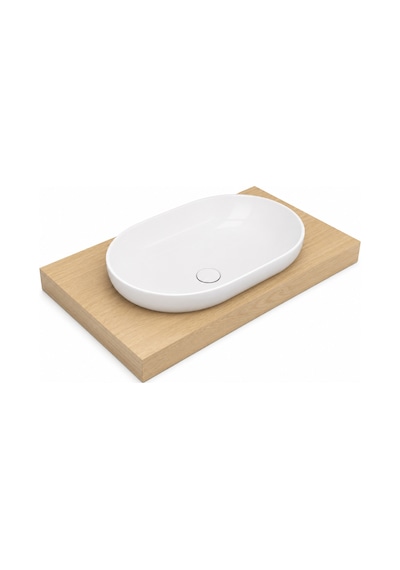 Serel Sapphire Tezgahüstü Lavabo, 60x40 Cm - Sp33dxs110h Diğer