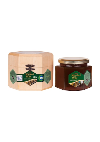 Topuy Kaçkar Organik Orman Balı Ahşap Kutu 480 G