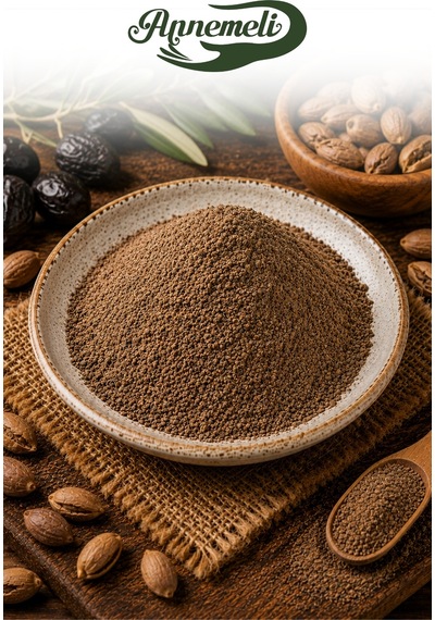 250 Gr Zeytin Çekirdeği Tozu Taze Öğütülmektedir