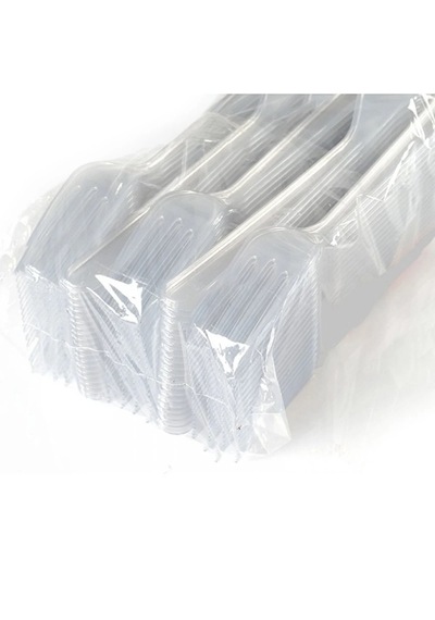 Şeylişeyler - Plastik Çatal 100'lü 5 Paket