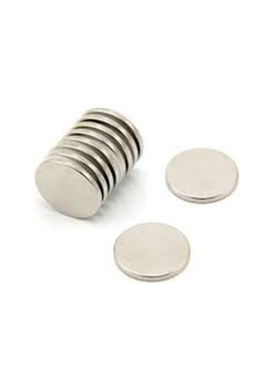 18 X 2 Mm Yuvarlak Neodyum Mıknatıs- 5 Adet