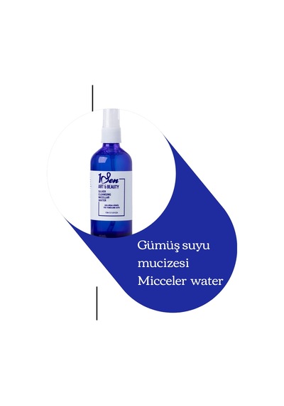 Kolloidal Gümüş İçerikli 2'si 1 Arada Micellar Yüz Temizleme Suyu Ve Tonik 1senartbeauty