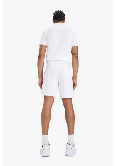 Defacto Defactofit Standart Fit Sporcu Kısa Paça Şort B1170ax25spwt34 Beyaz