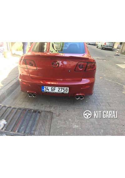 Kit Garaj Mazda 3 Difüzör Plastik Boyasız