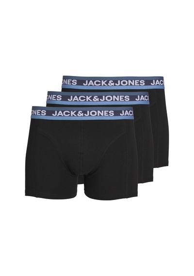 Jack & Jones Jacdna Wb Trunks 3 Pack Erkek Boxer-27674-Siyah