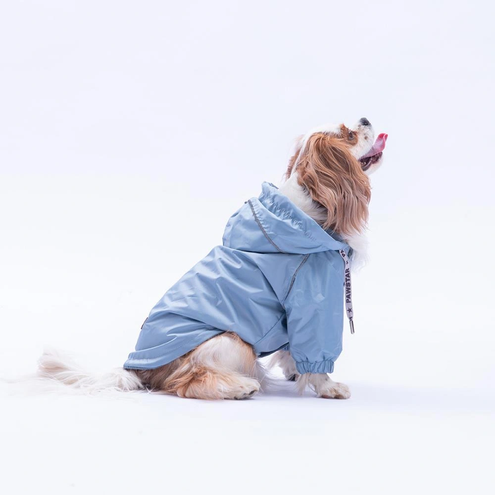 Gri Pluvia V25 Köpek Mont Köpek Yağmurluk Köpek Kıyafeti Köpek Elbisesi