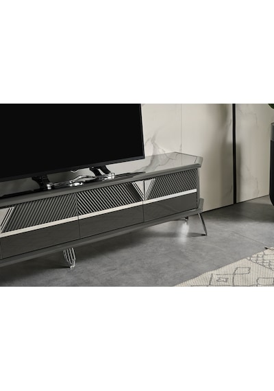 Madrid Modern Tv Ünitesi Siyah