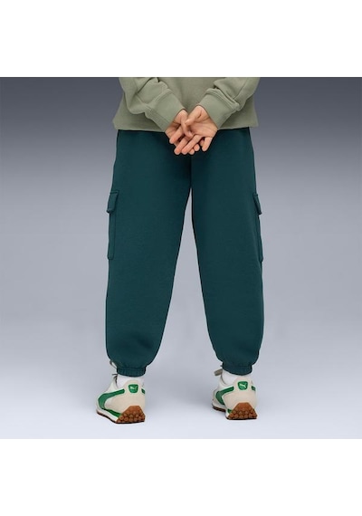 Puma Mid90s Cargo Çocuk Yeşil Eşofman Altı Yeşil
