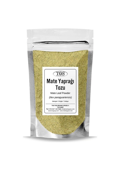 Tos The Organic Spices Mate Yaprağı Tozu 500 G Ilex Paraguariensis