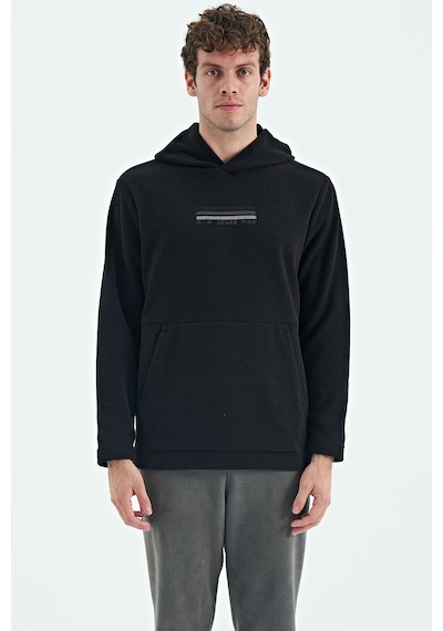 Air Jones Tommy Life Hern Siyah Erkek Polar Sweatshirt - 88301 Siyah