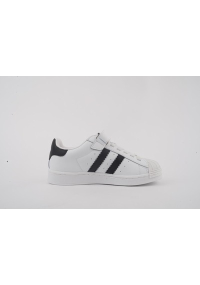 Cool Star Unisex Çocuk Günlük Sneaker Spor Ayakkabı Beyaz - Siyah