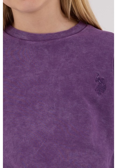 U.S. Polo Assn. Kız Çocuk Mor Eşofman Takımı Us2302-c-v2 Mor